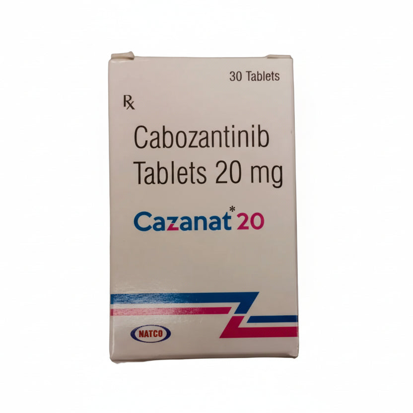 Cazanat 20 - Cabozatinib 20 Mg - Buy Online SuperMeds