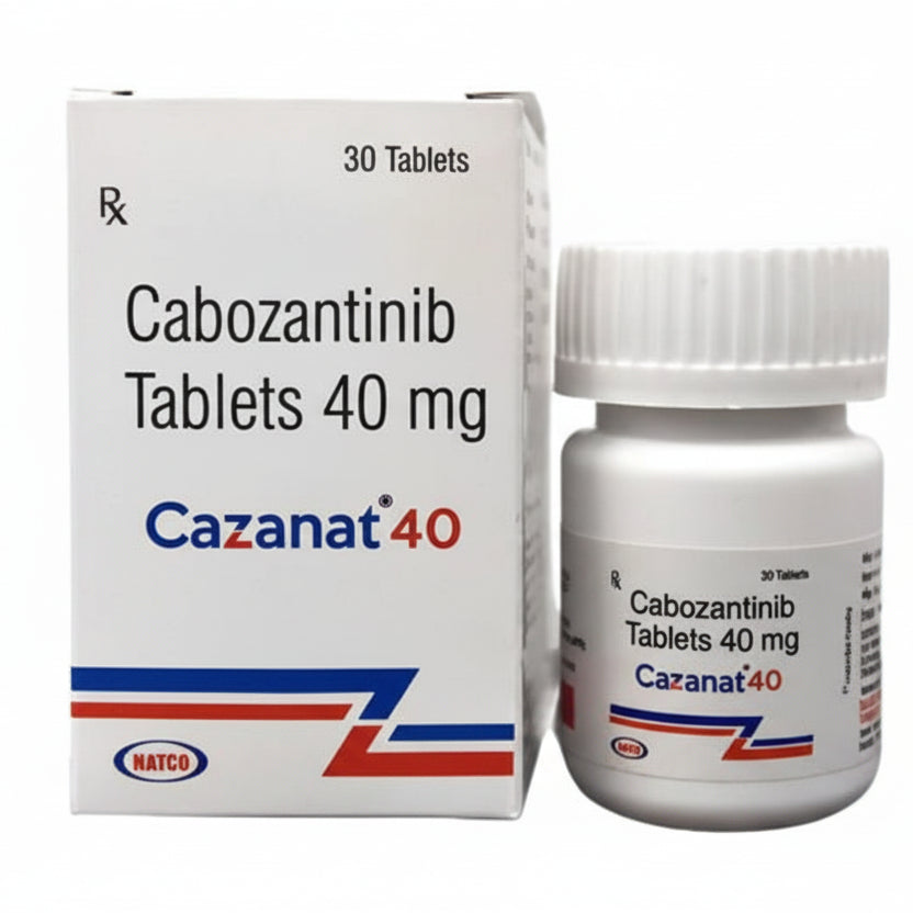 Cazanat 40 Tab - Cabozatinib 40 Mg - Buy Online Now