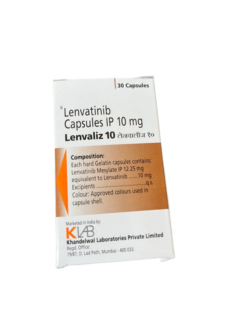 Lenvaliz 10 Mg - Buy Now