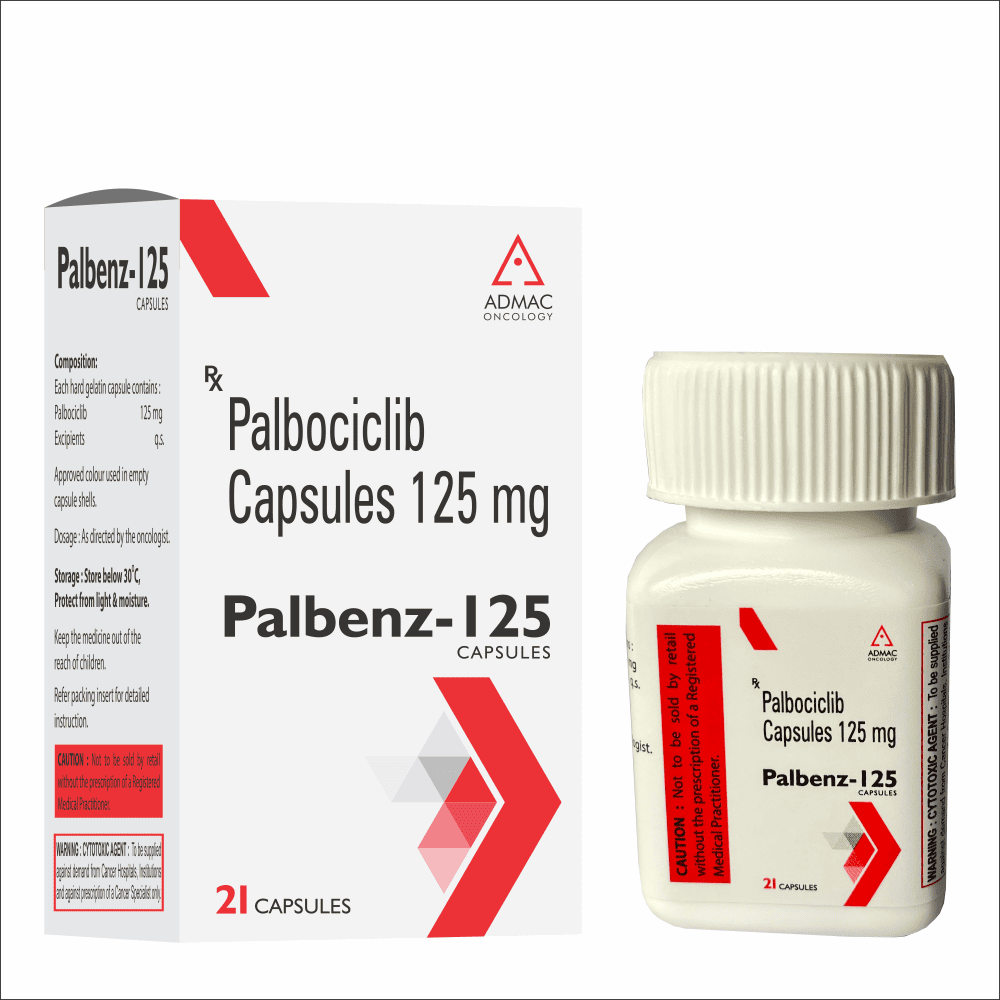 Palbenz 125 - Palbociclib 125 Mg - 21 Cap Bottle