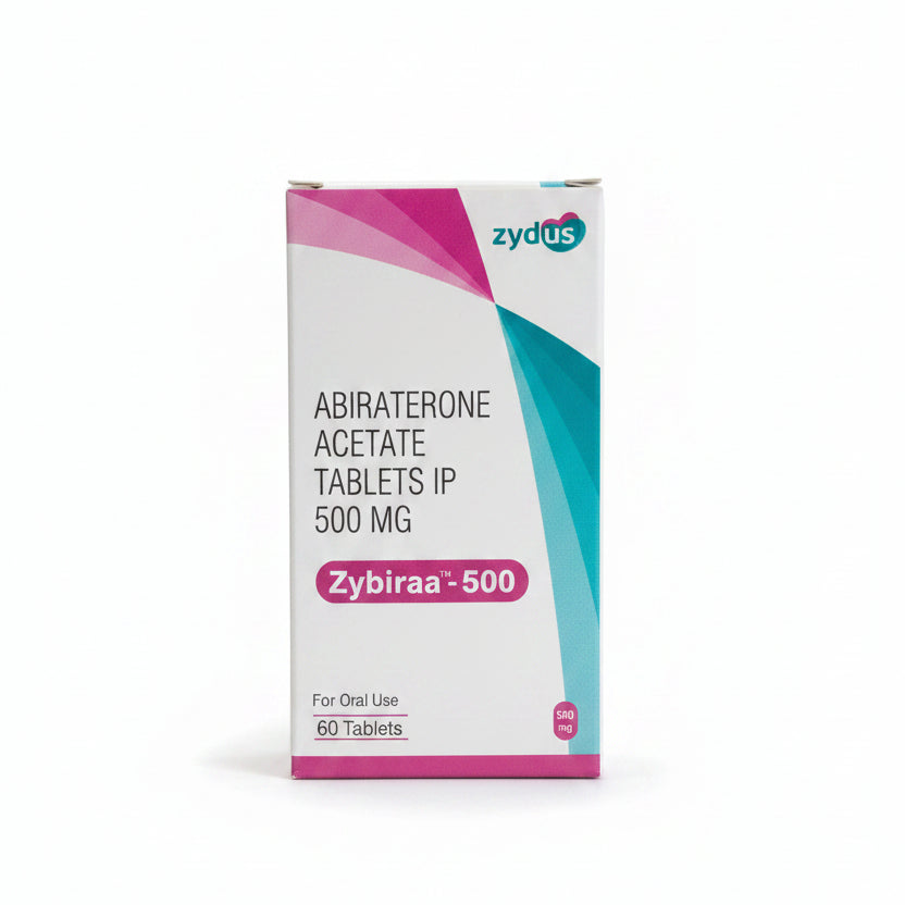 Zybiraa 500 - Abiraterone 500 Mg - Buy Online Best Price