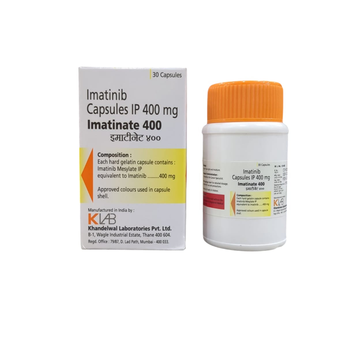 Imatinate 400 Mg Tablet