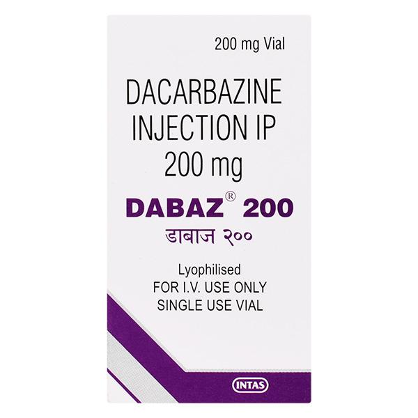 Dabaz 200 - (Dacarbazine 200 Mg) - 1 Vial