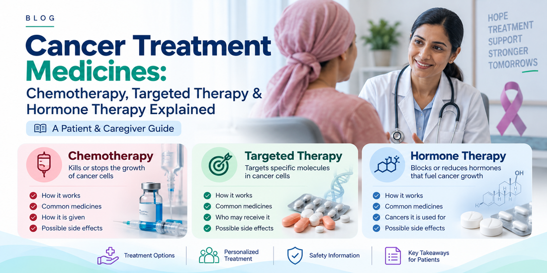 Cancer Treatment Medicines: Chemotherapy, Targeted & Hormone Therapy