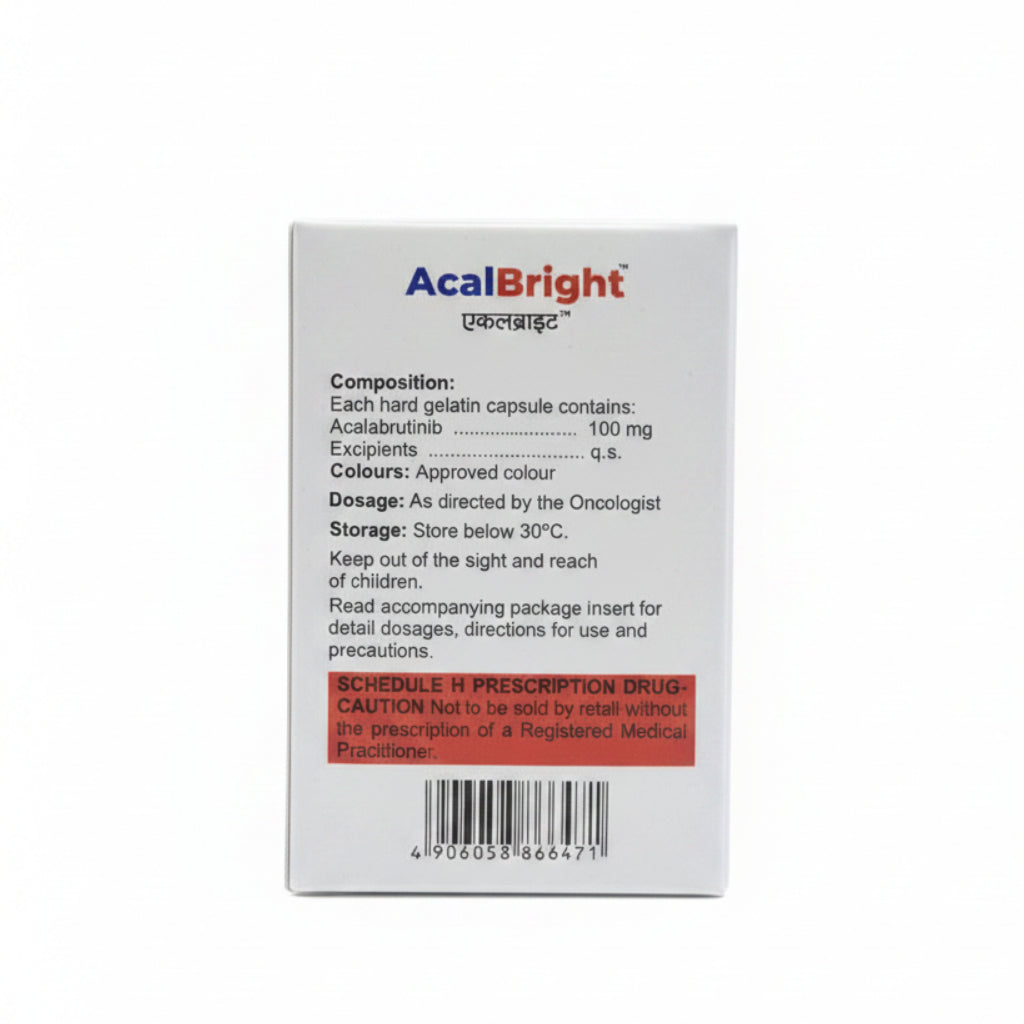 Acalbright 100 - Acalabrutinib 100 Mg - 30 Cap Bottle