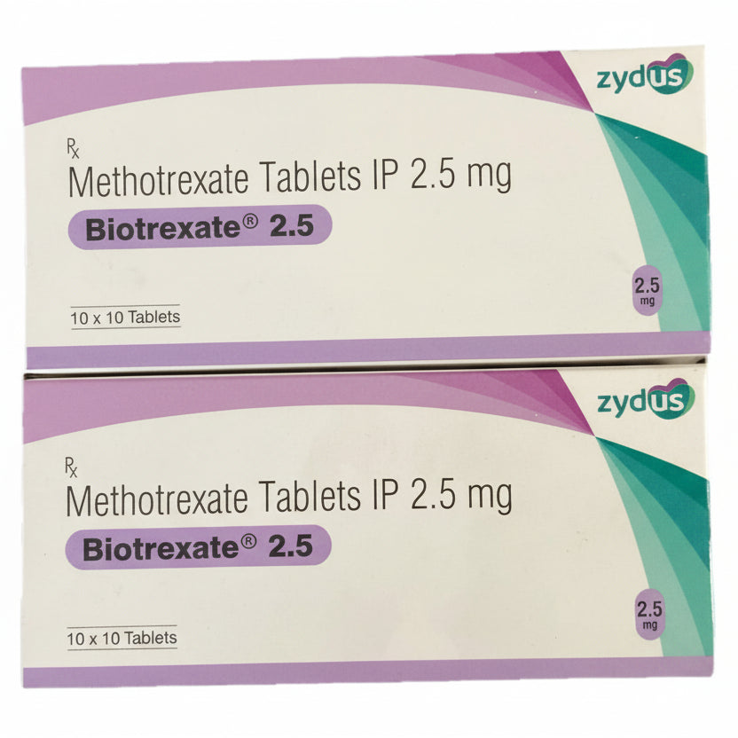 Biotrexate 2.5 Tab - Methotrexate 2.5 Mg - Buy Online at Best Price