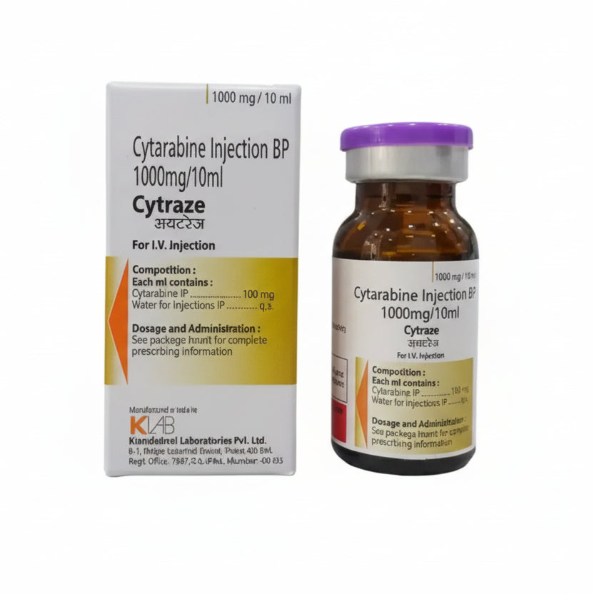 Cytraze 1000 - Cytarabine 1000 Mg Injection - Buy Online Best Rates