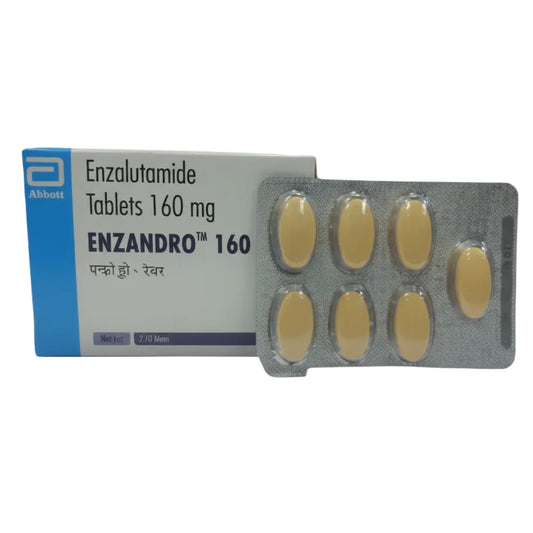 Enzandro 160 Tab - Enzalutamide 160 Mg - Buy Onlibe at Best price 3375/Strip