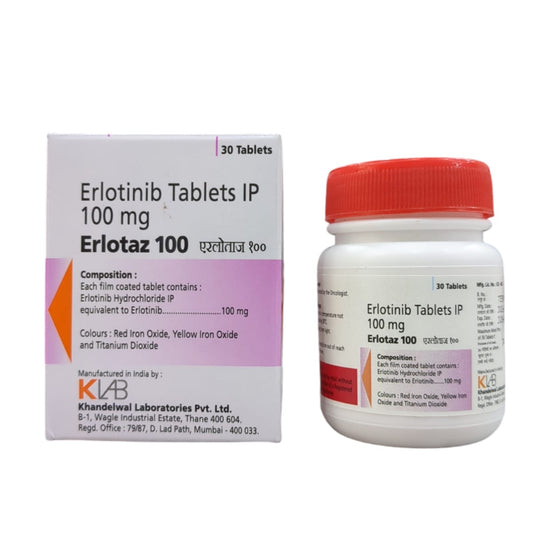 Erlotaz 100 - Erlotinib 100 Mg Tablet