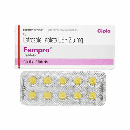 Fempro - Letrozole 2.5 Mg - Buy Online Now at Best Rates