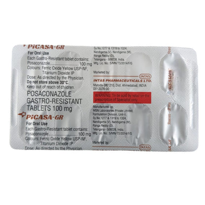 Buy Picas GR 100 Tablet Online at Best Price - SuperMeds