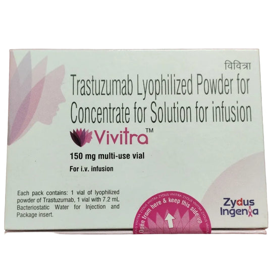 Vivitra 150 Mg - Trastuzumab 150 Mg - Buy Online Now