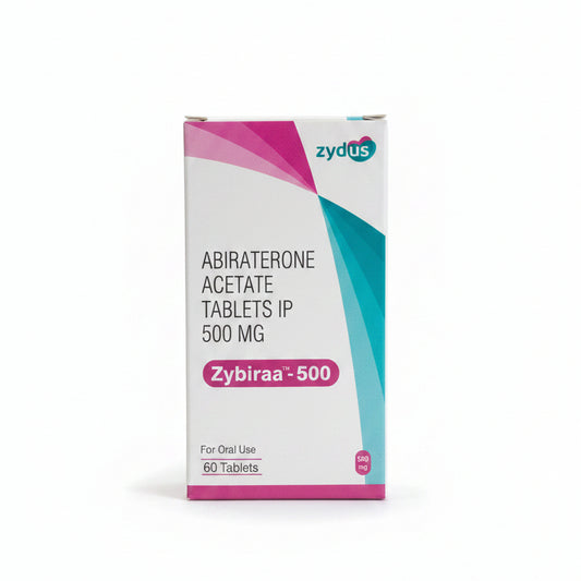 Zybiraa 500 - Abiraterone 500 Mg - Buy Online Best Price