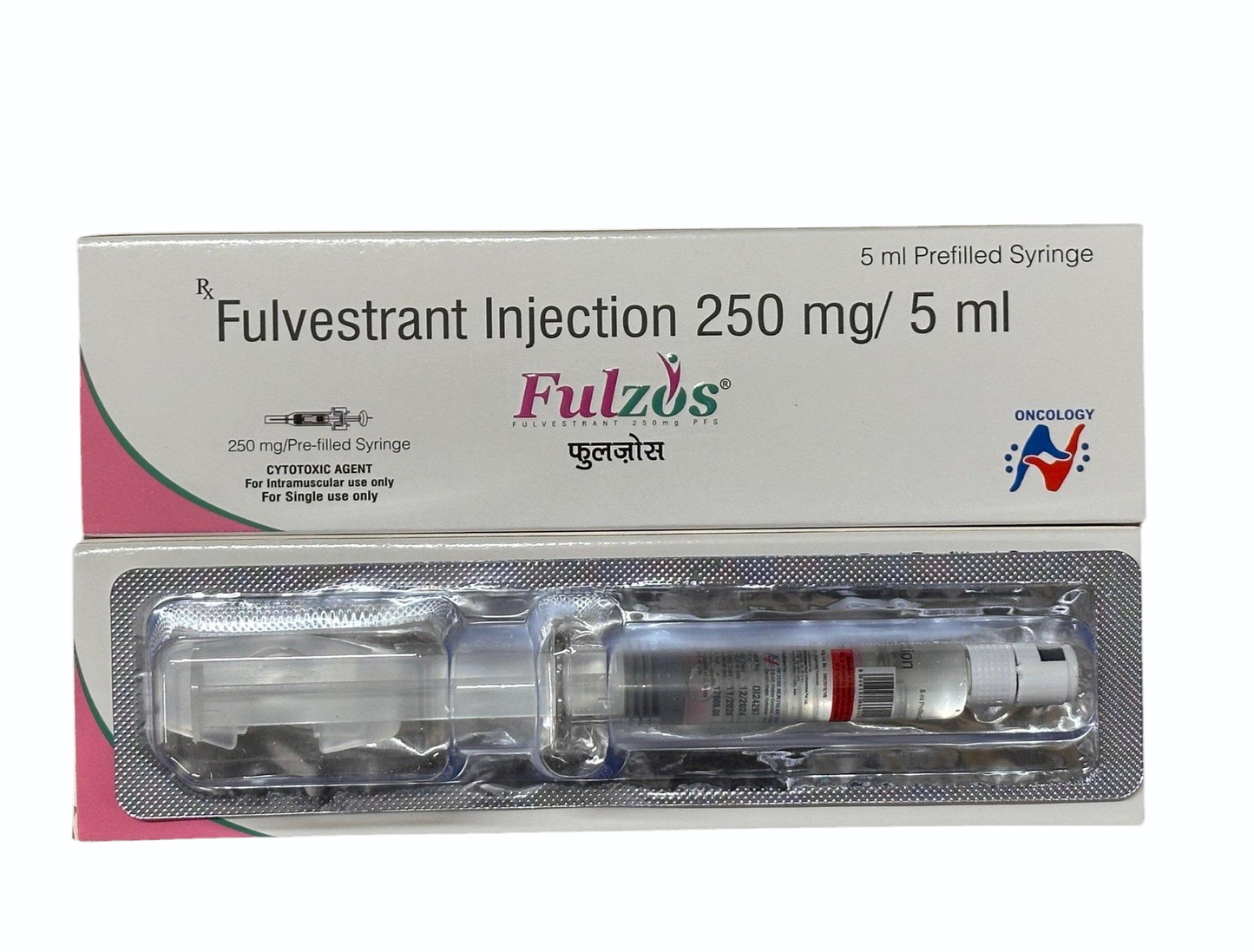 Fulzos 250 - Fulvestrant 250 Mg - 1 Vial