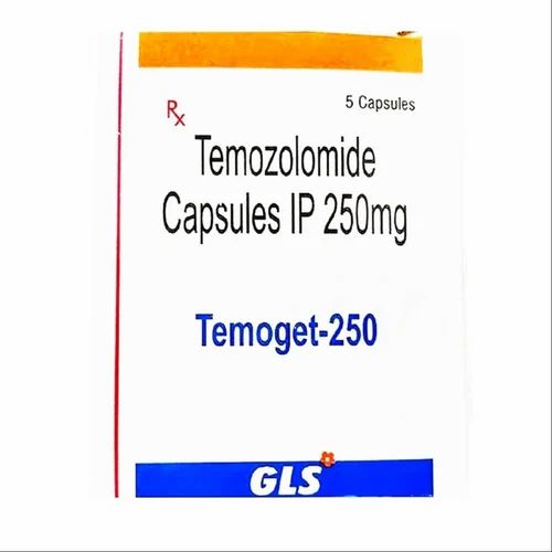 Temoget 250 - Temozolamide 250 Mg - 5 Cap Bottle